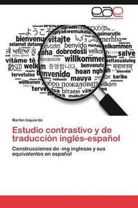 bokomslag Estudio Contrastivo y de Traduccion Ingles-Espanol