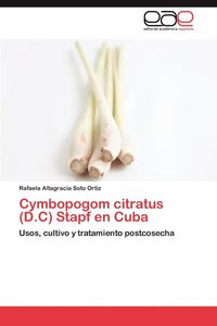 bokomslag Cymbopogom Citratus (D.C) Stapf En Cuba