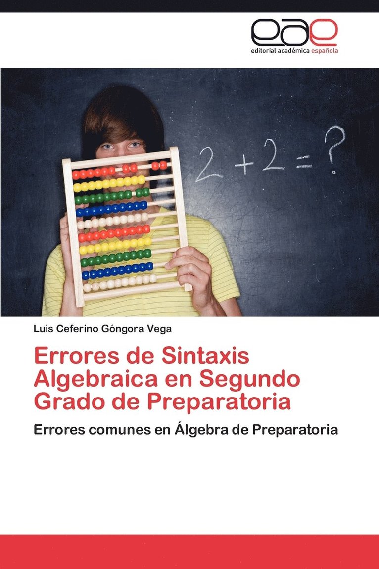Errores de Sintaxis Algebraica En Segundo Grado de Preparatoria 1