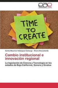 bokomslag Cambio Institucional E Innovacion Regional