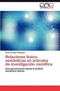 bokomslag Relaciones Lexico-Semanticas En Articulos de Investigacion Cientifica