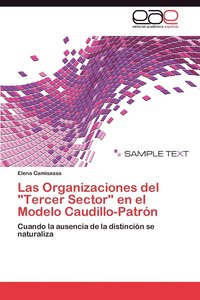 bokomslag Las Organizaciones del Tercer Sector En El Modelo Caudillo-Patron