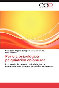 bokomslag Pericia Psicologica Psiquiatrica En Abusos