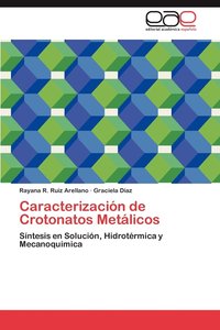 bokomslag Caracterizacion de Crotonatos Metalicos