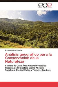 bokomslag Analisis Geografico Para La Conservacion de La Naturaleza