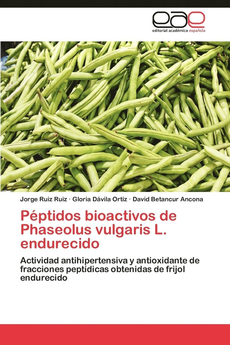 Peptidos Bioactivos de Phaseolus Vulgaris L. Endurecido 1