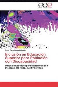 bokomslag Inclusion En Educacion Superior Para Poblacion Con Discapacidad