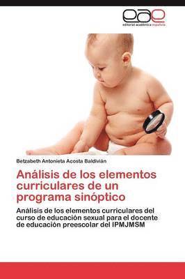 Analisis de Los Elementos Curriculares de Un Programa Sinoptico 1