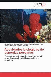 bokomslag Actividades Biologicas de Esponjas Peruanas