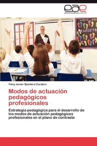 bokomslag Modos de Actuacion Pedagogicos Profesionales