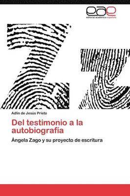 bokomslag del Testimonio a la Autobiografia