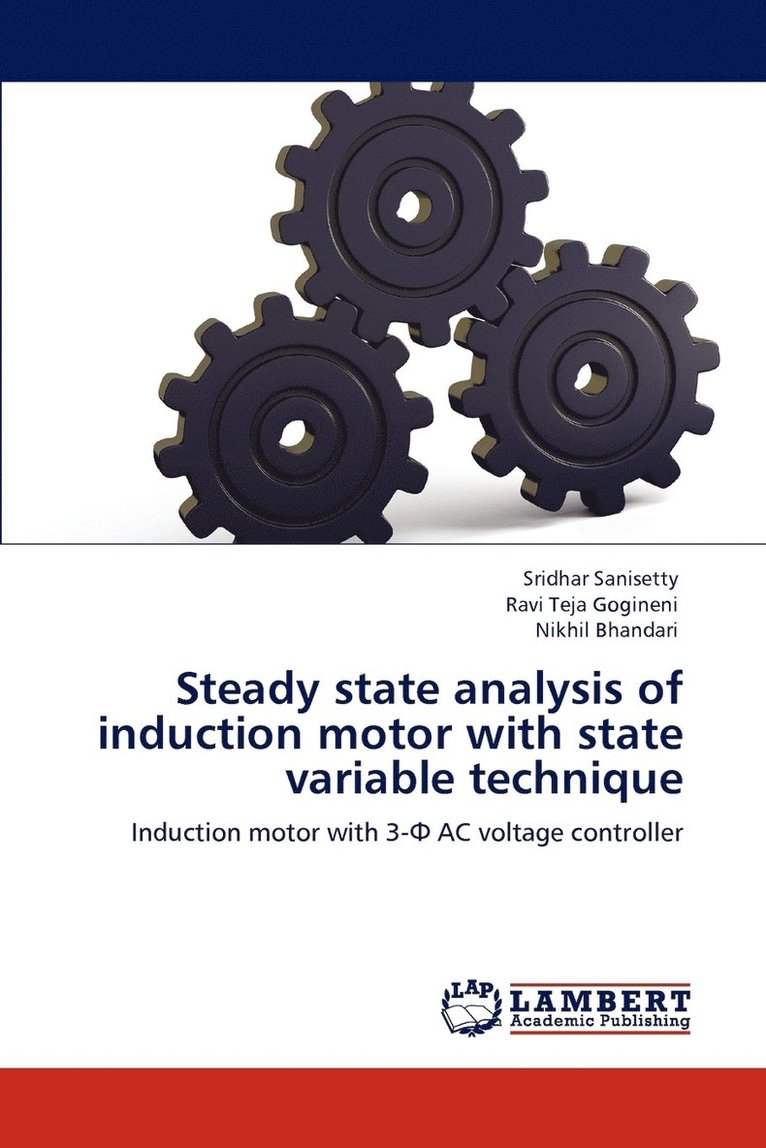 Steady state analysis of induction motor with state variable technique 1