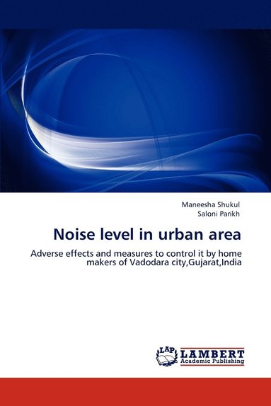 bokomslag Noise level in urban area