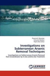 bokomslag Investigations on Subterranean Arsenic Removal Techniques