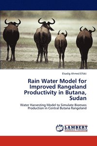bokomslag Rain Water Model for Improved Rangeland Productivity in Butana, Sudan