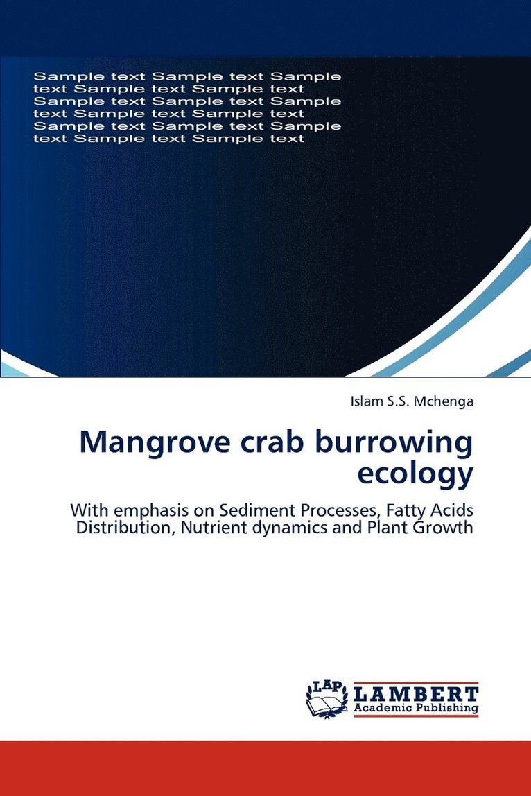 Mangrove crab burrowing ecology 1