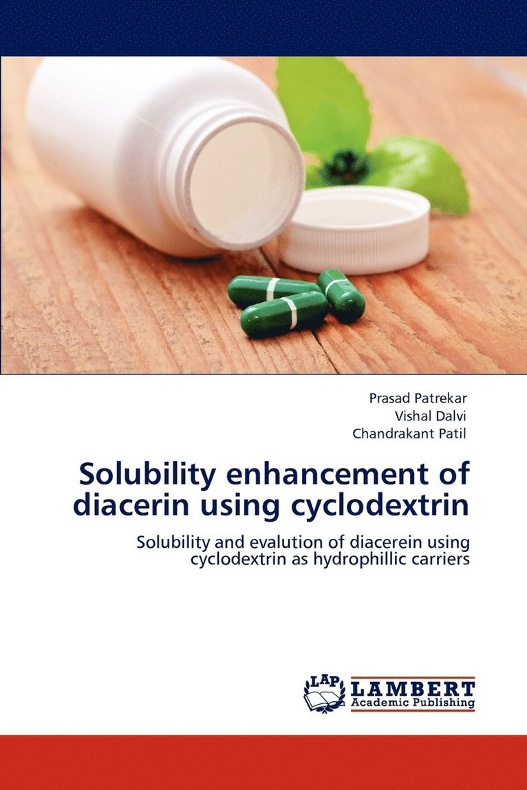 Solubility enhancement of diacerin using cyclodextrin 1