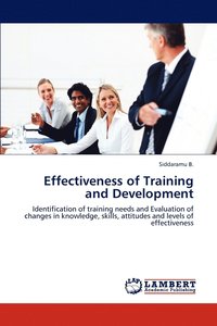bokomslag Effectiveness of Training and Development