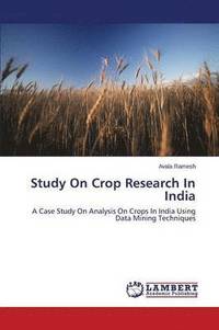 bokomslag Study on Crop Research in India