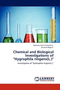 bokomslag Chemical and Biological Investigations of &quot;Hygrophila ringens(L.)&quot;