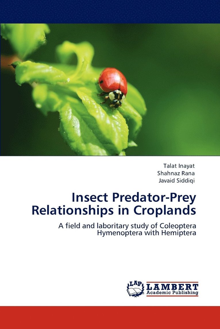 Insect Predator-Prey Relationships in Croplands 1