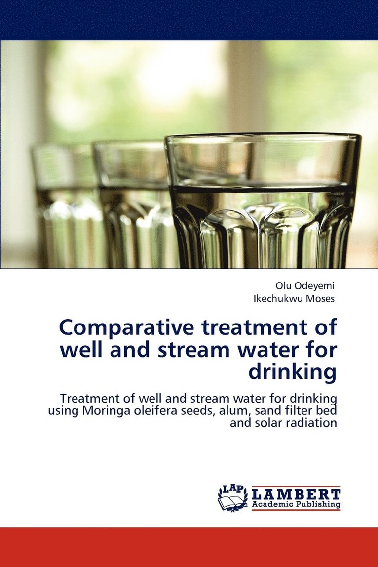 Comparative treatment of well and stream water for drinking 1