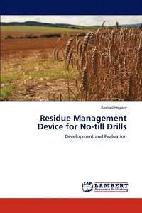 bokomslag Residue Management Device for No-till Drills