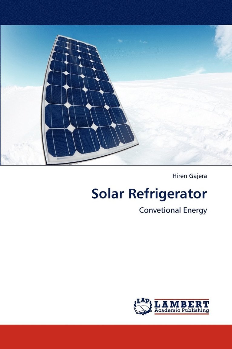 Solar Refrigerator 1