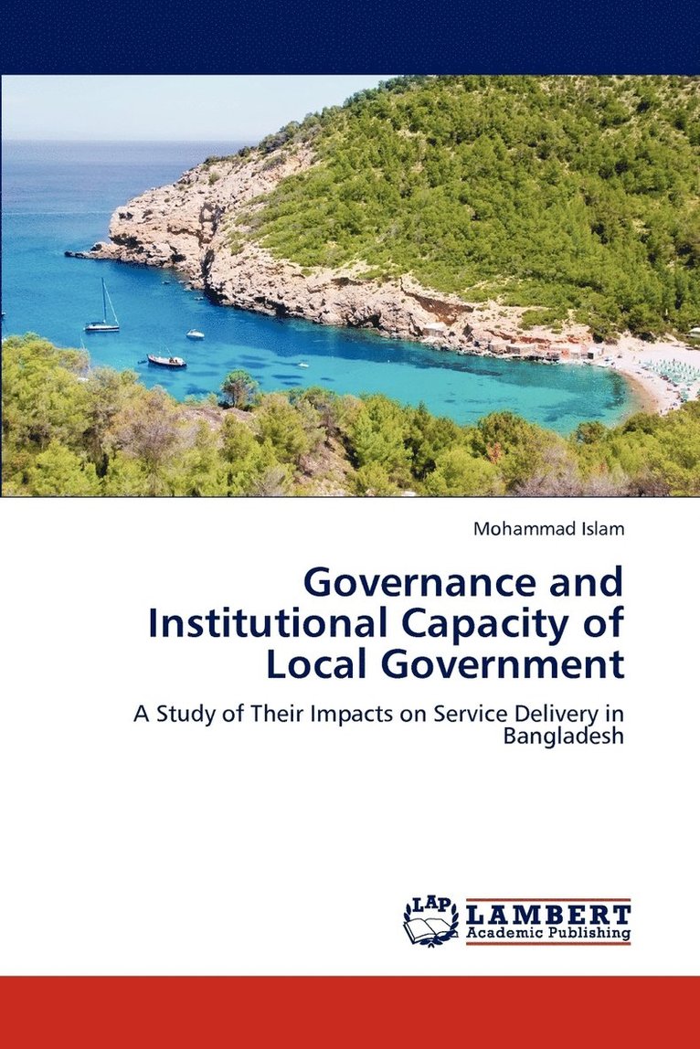 Governance and Institutional Capacity of Local Government 1