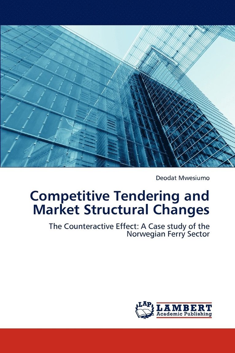 Competitive Tendering and Market Structural Changes 1