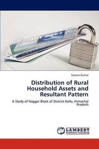 bokomslag Distribution of Rural Household Assets and Resultant Pattern
