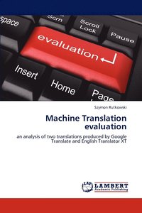 bokomslag Machine Translation evaluation