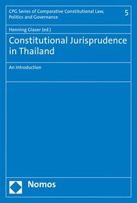 bokomslag Constitutional Jurisprudence in Thailand