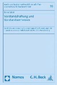 bokomslag Vorstandshaftung Und Vorstandsermessen: Rechtliche Und Okonomische Grundlagen, Ihre Anwendung in Der Finanzkrise Sowie Der Selbstbehalt Bei Der D&o-Ve