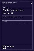 bokomslag Die Herrschaft Der Vernunft: Zur Staatsphilosophie Immanuel Kants