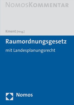 Raumordnungsgesetz - Rog: Mit Landesplanungsrecht 1