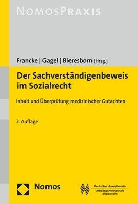 bokomslag Der Sachverständigenbeweis im Sozialrecht