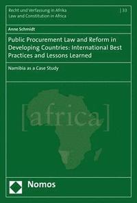 bokomslag Public Procurement Law and Reform in Developing Countries: International Best Practices and Lessons Learned: Namibia as a Case Study
