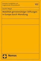 bokomslag Mobilitat Gemeinnutziger Stiftungen in Europa Durch Wandlung