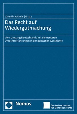 bokomslag Das Recht auf Wiedergutmachung