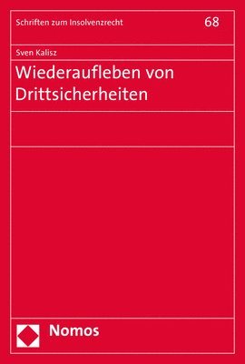 bokomslag Wiederaufleben Von Drittsicherheiten