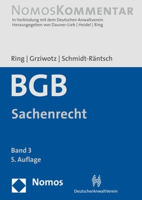 Gerhard Ring, Herbert Grziwotz - Burgerliches Gesetzbuch: Sachenrecht: Band 3, Inbunden