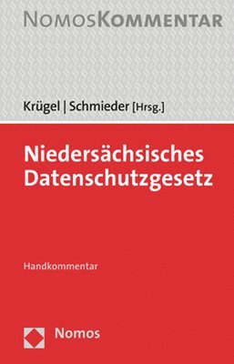 bokomslag Niedersachsisches Datenschutzgesetz: Handkommentar