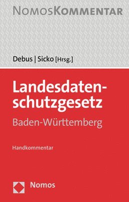 bokomslag Landesdatenschutzgesetz Baden-Wurttemberg: Handkommentar