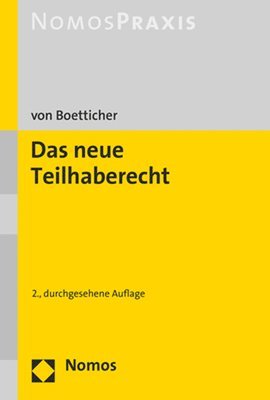 bokomslag Das Neue Teilhaberecht