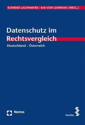 bokomslag Datenschutz Im Rechtsvergleich: Deutschland - Osterreich