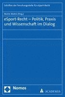 bokomslag Esport-Recht - Politik, Praxis Und Wissenschaft Im Dialog