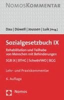bokomslag Sozialgesetzbuch IX: Rehabilitation Und Teilhabe Von Menschen Mit Behinderungen. Sgb IX / Bthg / Schwbvwo / Bgg