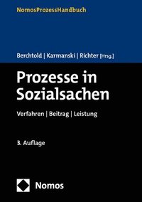 bokomslag Prozesse in Sozialsachen: Verfahren U Beitrag U Leistung