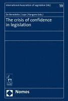 bokomslag The Crisis of Confidence in Legislation